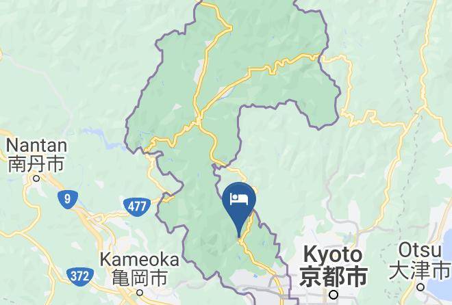 Kyoto City Ukyo Ward - Momijiya Honkan Takao Sansou Ryokan Maps