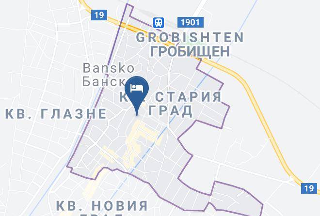 Bansko - Momini Dvori Mehana And Hotel Maps