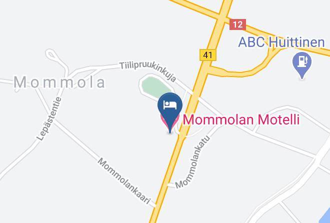 Huittinen - Mommolan Motelli Maps
