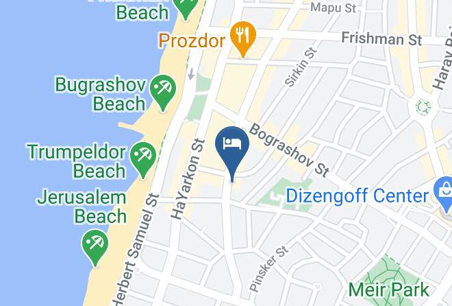 Tel Aviv Yafo - Momo's Hotel Maps
