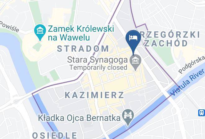 Cracow - Momotown B&b Maps