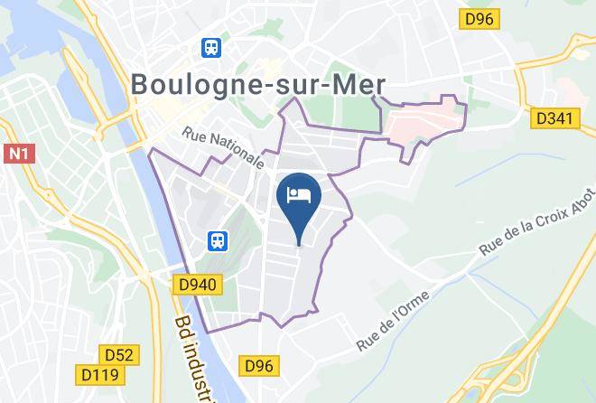 Pas De Calais - Mon Gite Bleu Maps