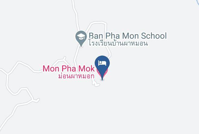 Amphoe Mae Taeng - Mon Pha Mok Maps