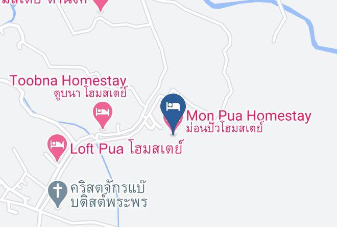 Amphoe Pua - Mon Pua Homestay Maps
