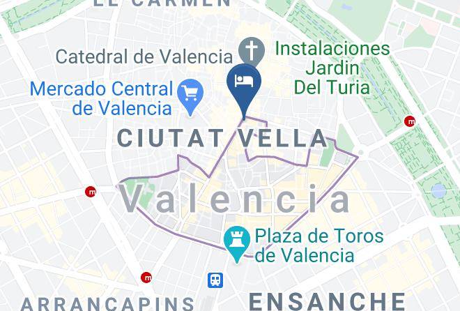 Valencia - Mon Suites San Martin Maps