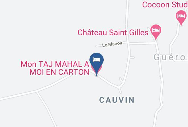 Calvados - Mon Taj Mahal A Moi En Carton Maps