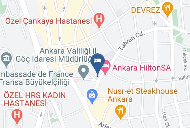 Cankaya - Warwick Ankara Maps