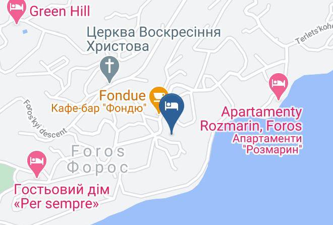 Yalta - Mona Liza Gostevoy Dom Maps