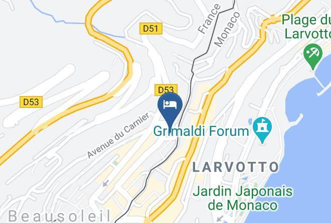 Monaco Center Map