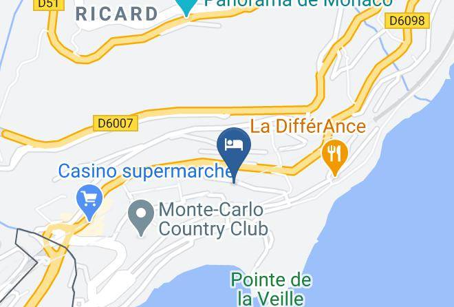 Maritime Alps - Monaco Country Park Maps
