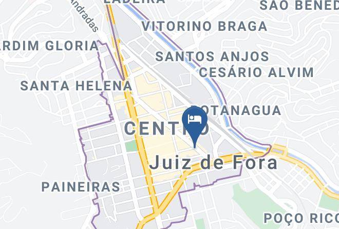 Juiz De Fora - Monaco Hotel Maps