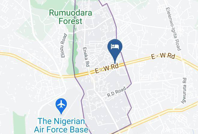 Port Harcourt - Monago Hotel Maps
