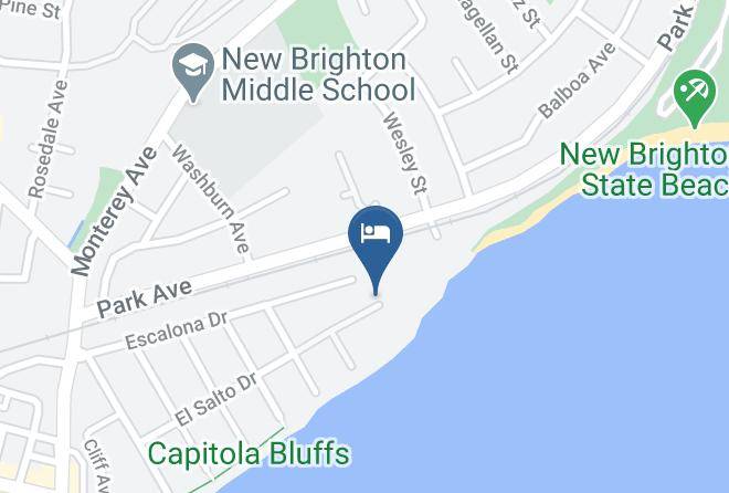 Santa Cruz - Monarch Cove Inn Maps