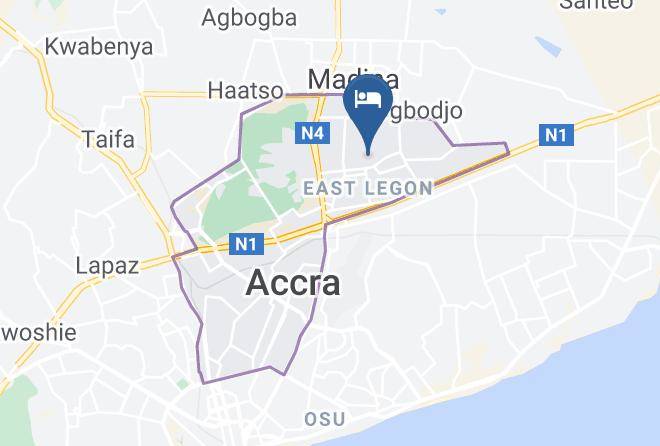 Accra - Monarch Hotel Maps