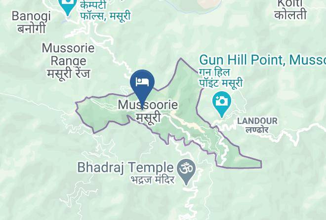 Mussoorie - Monarch Hotel Maps
