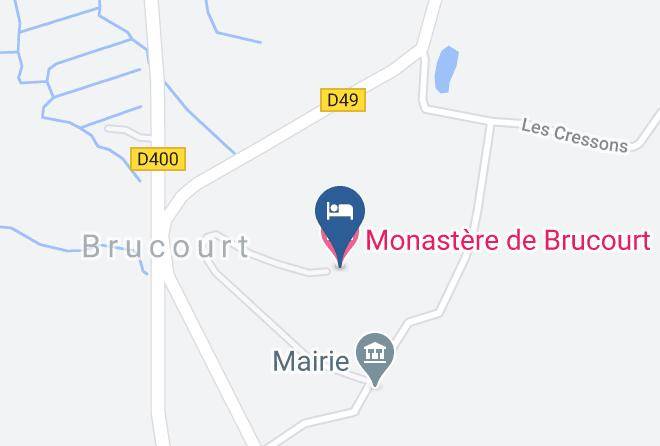 Monastere De Brucourt Map