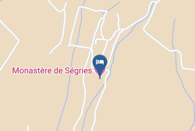 Alpes De Haute Provence - Monastere De Segries Maps