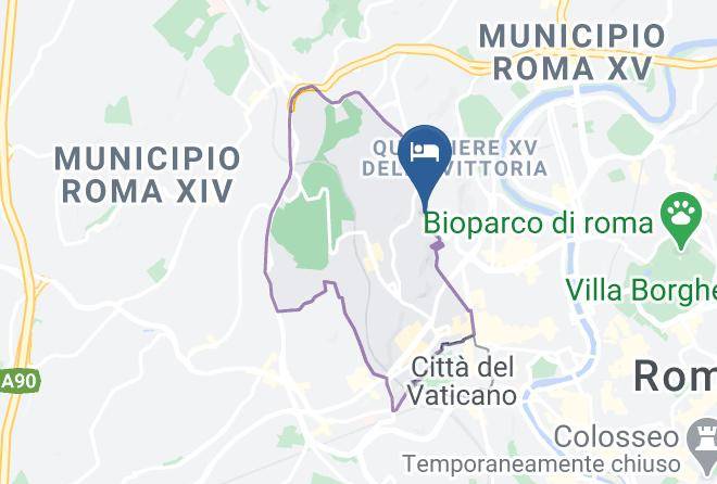 Rome - Monastero Dei Santi Maps