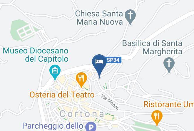 Arezzo - Monastero Di Cortona Hotel & Spa Maps