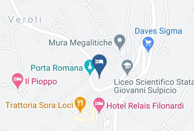 Frosinone - Monastero Di Sant'erasmo Maps