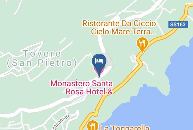 Salerno - Monastero Santa Rosa Hotel & Spa Maps