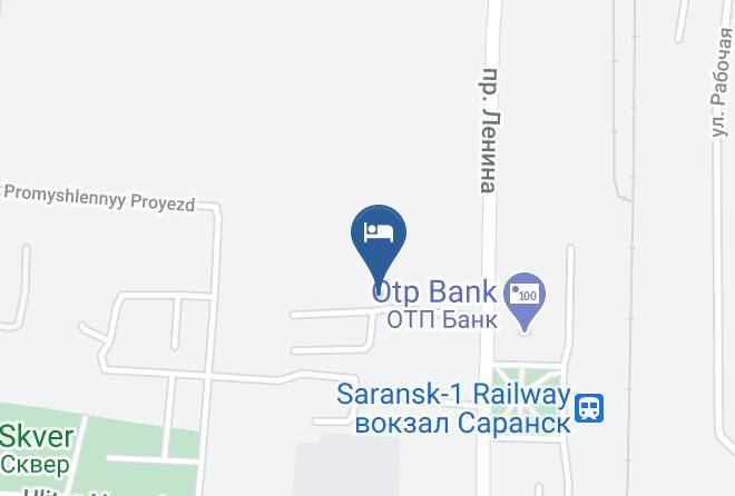 Saransk - Monastyrskaya Izba Maps