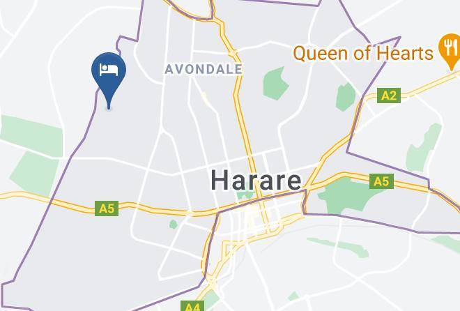 Harare - Monavale Hills Getaway Maps