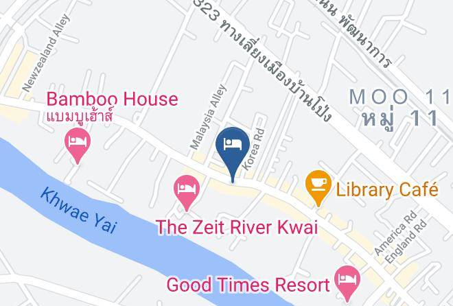 Amphoe Mueang Kanchanaburi - Monaz River Kwai Kanchanaburi Maps