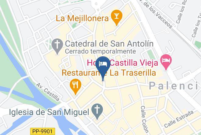 Palencia - Hotel Monclus Maps