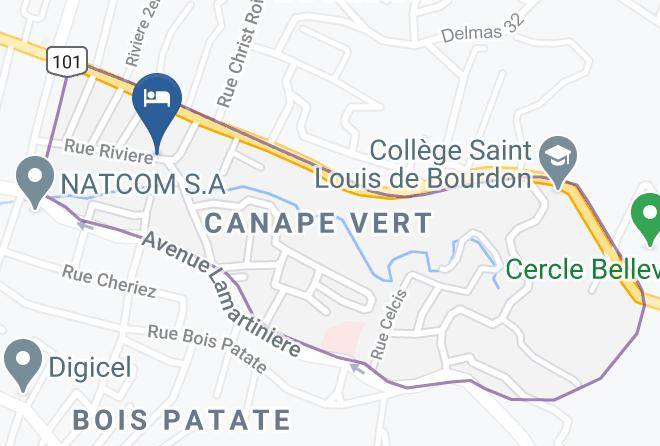 Port Au Prince - Mondesir Hotel Maps