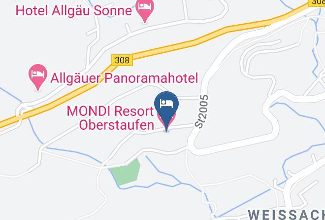 Oberallgau - Mondi Resort Oberstaufen Maps