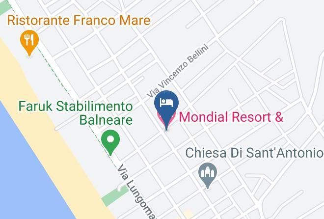 Lucca - Mondial Resort & Spa Maps