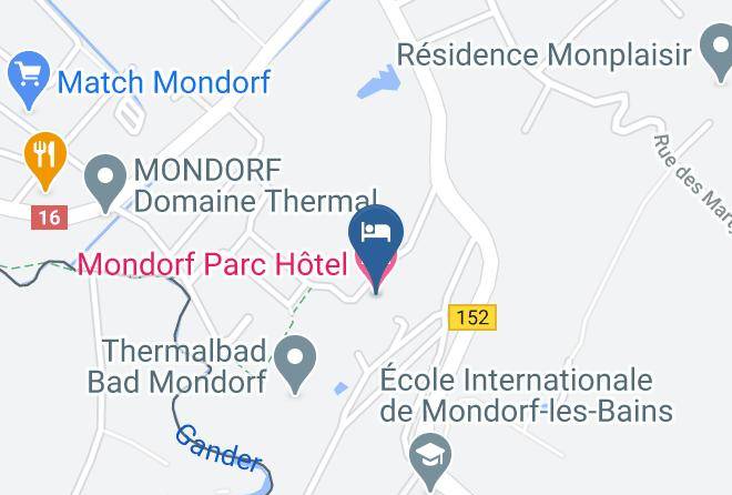 Mondorf Les Bains - Mondorf Parc Hotel Maps