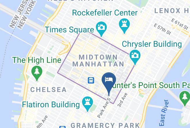 Mondrian New York Park Avenue Map