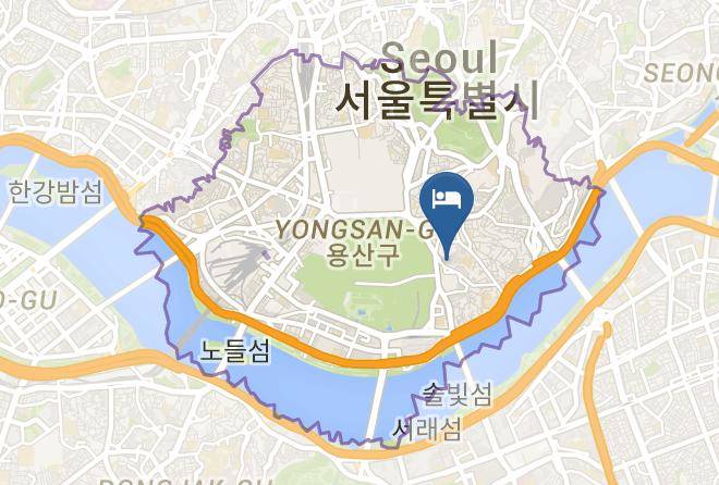 Yongsangu - Mondrian Seoul Itaewon Maps