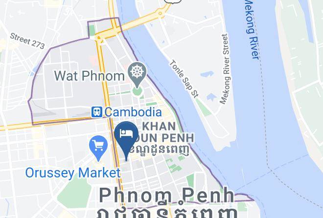 Doun Penh - Mondulkiri Boutique Hotel Maps