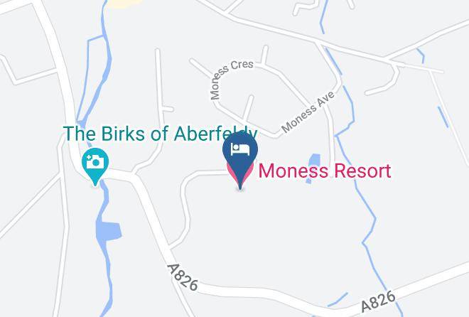 Perth And Kinross - Moness Resort Maps