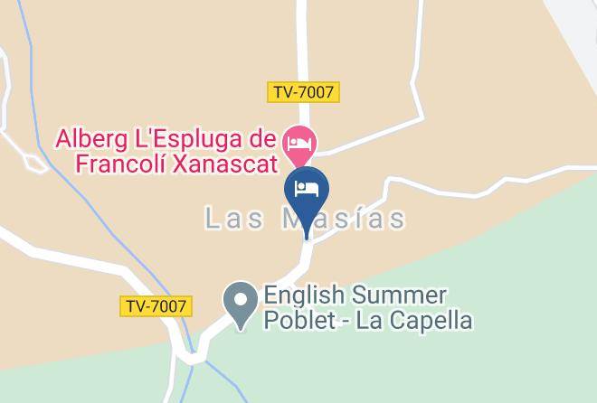 Tarragona - Hotel Monestir Maps