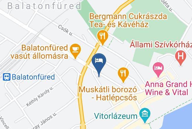 Balatonfured - Monex Bt Maps