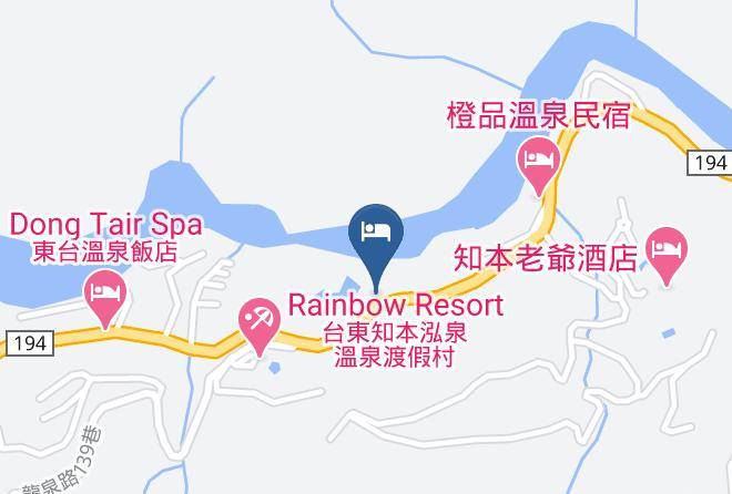 Taitungnty - Ayawan Hot Spring Resort Maps