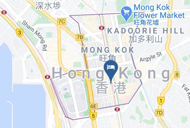 Kowloon - Mong King Hotel Maps