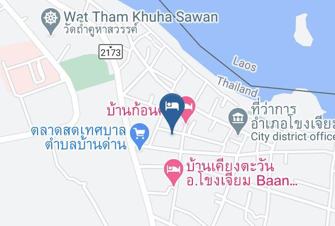 Amphoe Khong Chiam - Mongkol Resort Maps