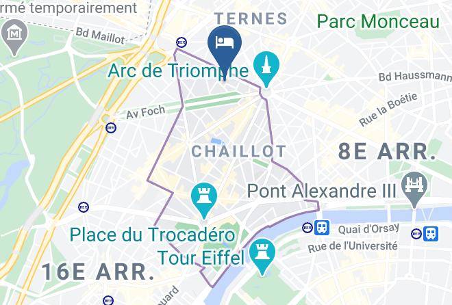Paris - Monhotel Lounge & Spa Maps