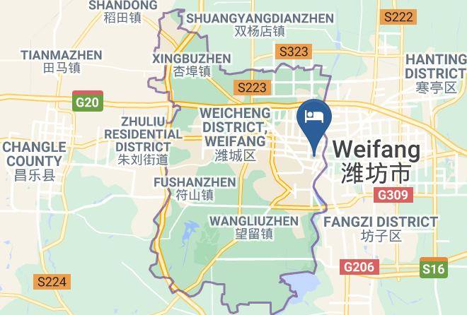 Weifang - Moni Yihexing Business Hotel Maps