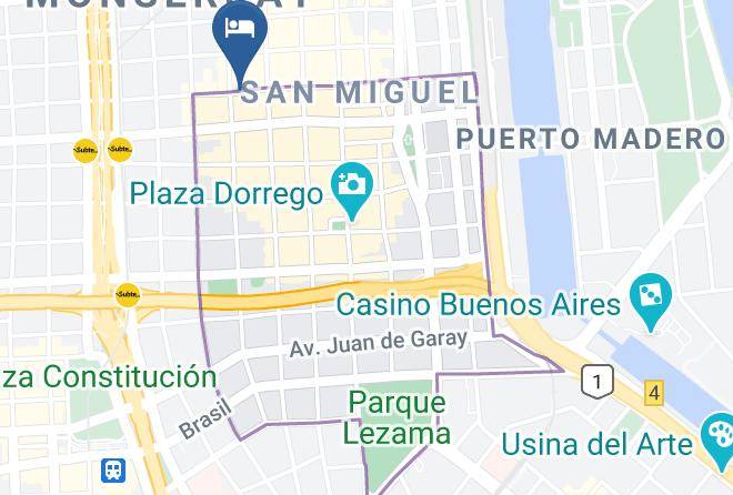 Autonomous City Of Buenos Aires - Monita Co Maps