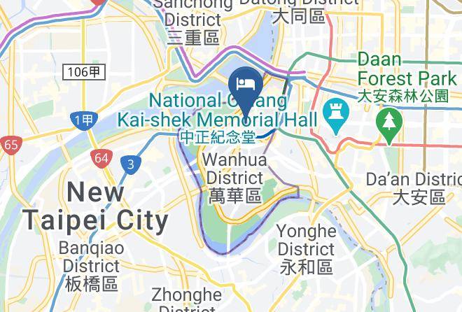 Wanhua District Foold Street - Monka Hotel Maps