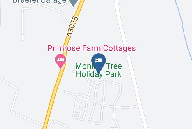 Cornwall - Monkey Tree Holiday Park Maps