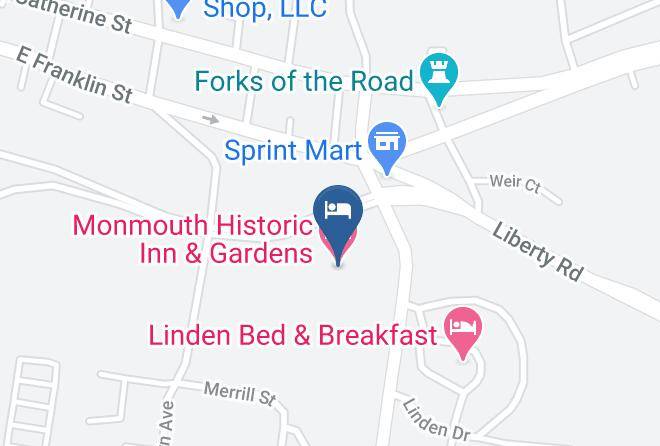 Adams - Monmouth Historic Inn & Gardens Maps