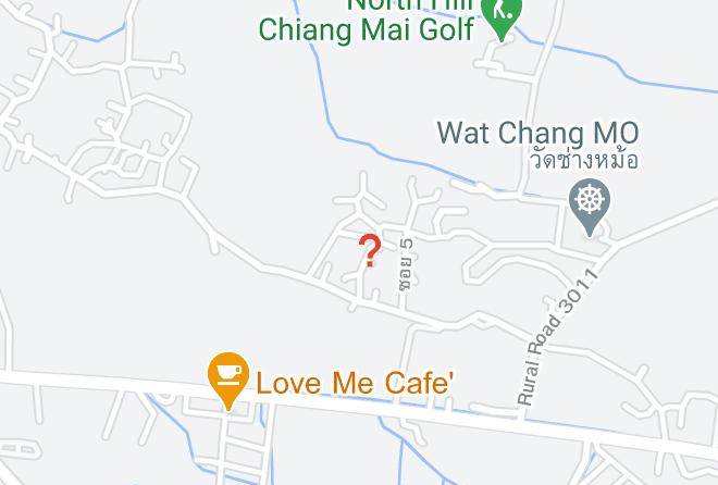 Hang Dong District - Monmuang Resort Maps