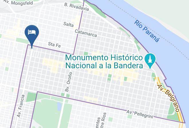 Rosario - Monoambiente Estrenar A 1 Cuadra Facultad Medicina Maps
